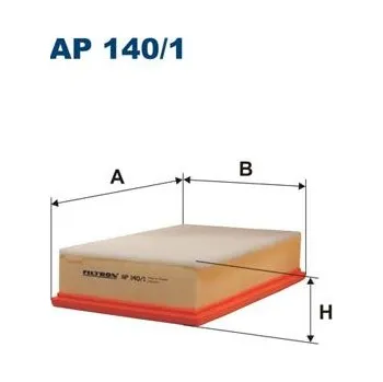 Filtr do auta Vzduchový filtr FILTRON AP 140/1