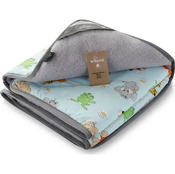 Dětská deka Wooline Dětská přikrývka oboustranná, vlna alpaka, motiv tygr Limitovaná edice! Dostupné do vyprodání zásob!