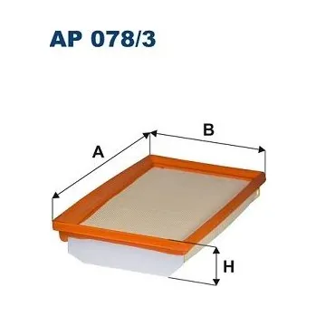 Vzduchový filtr Vzduchový filtr FILTRON AP 078/3