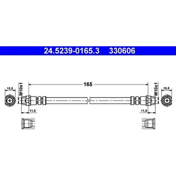 Brzdová hadice Brzdová hadice ATE 24.5239-0165.3