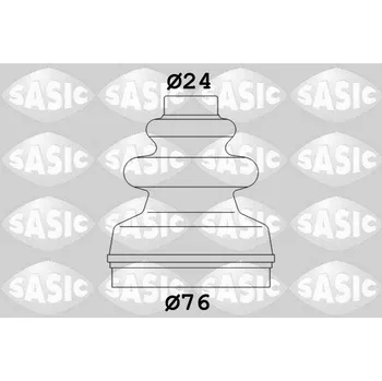 Sada měchů, hnací hřídel SASIC 2873793