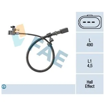 Kliková hřídel Generátor impulsů, klikový hřídel FAE 79384