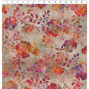 US In The Beginning 999-703 Halcyon vícebarevná bavlněná látka patchwork