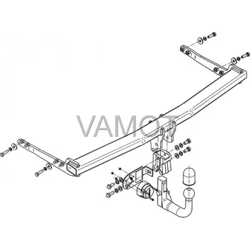 Tažné zařízení Tažné zařízení VW Golf VII, 5D (2012 - 2019 (VII)) (4097)