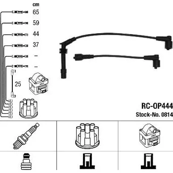 Zapalovací kabel Sada kabelů pro zapalování NGK 0814