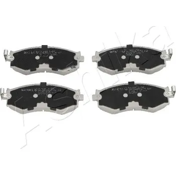 Brzdová destička Sada brzdových destiček, kotoučová brzda ASHIKA 50-01-142