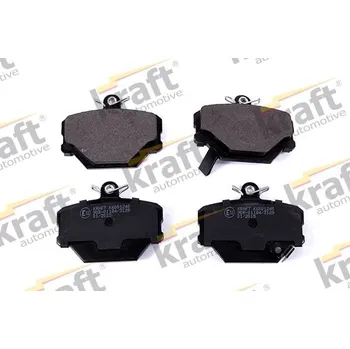 Brzdový systém Sada brzdových destiček, kotoučová brzda KRAFT AUTOMOTIVE 6001240