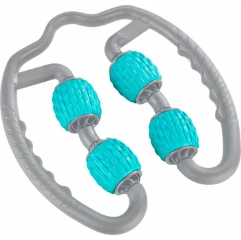 Masážní přístroj 4-bodový masážní váleček, šedá