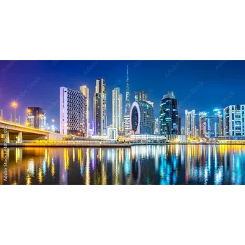 Obklad Skleněný obklad do kuchyně Noční Dubaj 480508072