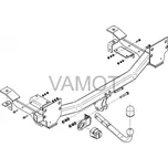 Tažné zařízení Land Rover Range Rover (L322, Vogue) (2005 - 2012) (3753)