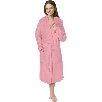 Dámský župan Froté župan dámský růžový L (100% bavlna, 330 g/m2)
