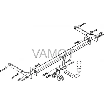 Tažné zařízení Tažné zařízení Škoda Rapid Spaceback (2013 - 2015) (2063)
