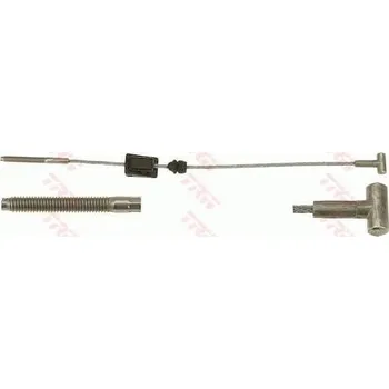 Lanko parkovací brzdy Tažné lanko, parkovací brzda TRW GCH1904