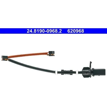 Auto-moto Výstražný kontakt, opotřebení obložení ATE 24.8190-0968.2