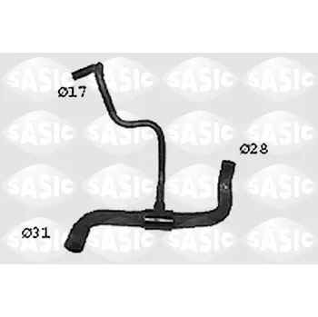 Motor automobilu Hadice chladiče SASIC SWH4296