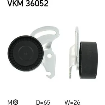 Napínák, žebrovaný klínový řemen SKF VKM 36052