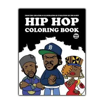 omalovánky Stylefile Hip Hop coloring book