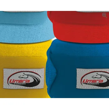 Koňské kamaše Umbria Bandáže Velcro sada Barva: Královsky modrá