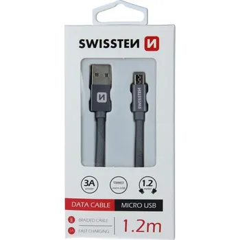 Datový kabel Kabel datový a nabíjecí txt USB/micro USB 1,2m š