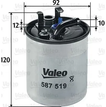 Filtr do auta Palivový filtr VALEO 587519