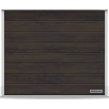 Hörmann garážová sekční vrata RenoMatic Dub rustikal s pohonem Prolift 700 Rozměr vrat: 2375 x 2000 mm