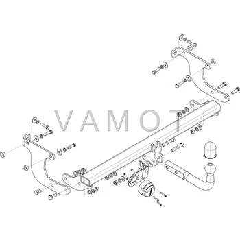 Tažné zařízení Tažné zařízení Toyota Urban Cruiser (4WD) (2009 - 2014 (4WD)) (7982)