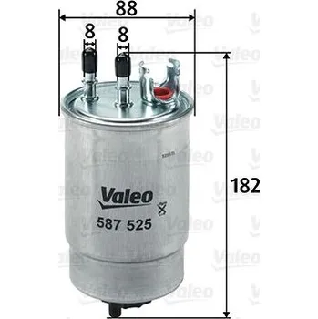 Palivový filtr Palivový filtr VALEO 587525