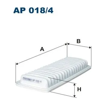 Vzduchový filtr Vzduchový filtr FILTRON AP 018/4