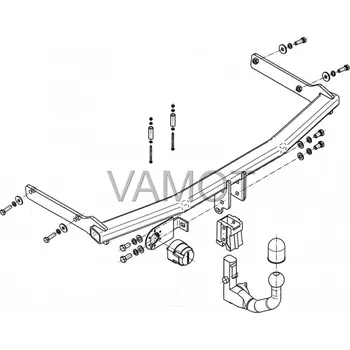 Auto-moto Tažné zařízení Mazda 5 (CW) (2010 a novější) (1609)