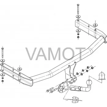 Autodíl Tažné zařízení Audi A4 Kombi (také Quattro) (B7) (2004 - 2008 (B7)) (3623)