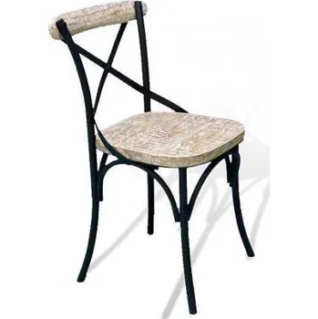 Jídelní židle Designová židle do jídelny černobílá Oxy