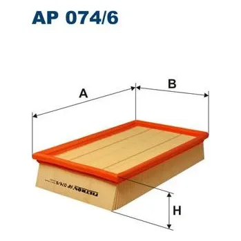 Autodíl Vzduchový filtr FILTRON AP 074/6
