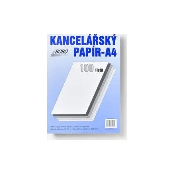 Papír pro tiskárny Kancelářský papír A4, 70 g, 100 listů – BOBO