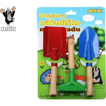 Hračka na písek Alltoys Nářadí zahradní kovové krtek 3 ks