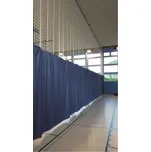 Prodyšná plachta PP 510 g/m2, nehořlavá úprava, modrá