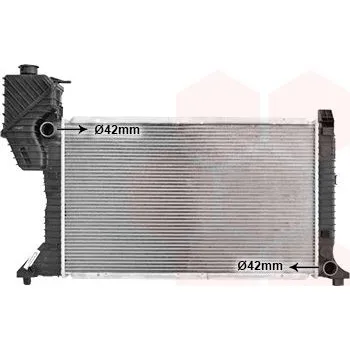 Motor automobilu Chladič, chlazení motoru VAN WEZEL 30002183