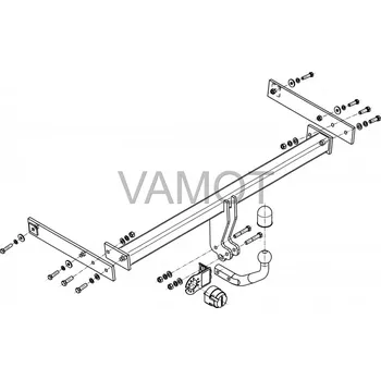 Tažné zařízení Tažné zařízení VW Sharan II (2010 a novější) (1546)