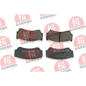 Brzdová destička Sada brzdových destiček, kotoučová brzda SAKURA 600-10-4185