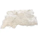 Bílý koberec z ovčí kůže Sheep white - 200*160*12cm