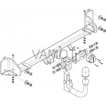 Auto-moto Tažné zařízení BMW 5 série GT (F07) Gran Turismo (2009 - 2013 (F07)) (4219)