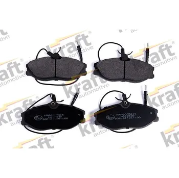 Brzdový systém Sada brzdových destiček, kotoučová brzda KRAFT AUTOMOTIVE 6005616