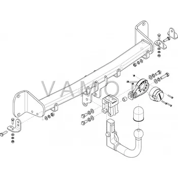 Auto-moto Tažné zařízení BMW 5 série 4D (G30, také M-sport paket) (2017 a novější (G30)) (7855)