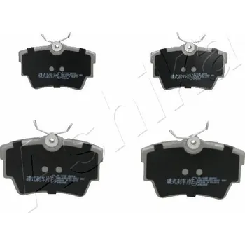 Brzdová destička Sada brzdových destiček, kotoučová brzda ASHIKA 51-01-109