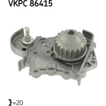 Motor automobilu Vodní čerpadlo, chlazení motoru SKF VKPC 86415