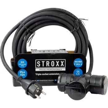 kabelová chránička Prodlužovací kabel STROXX 5m s rozbočkou