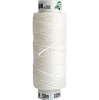 Nit Snový svět (02) Lněná nit na paličkování TEX33x4 krémová