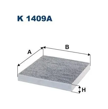 Autodíl Filtr, vzduch v interiéru FILTRON K 1409A