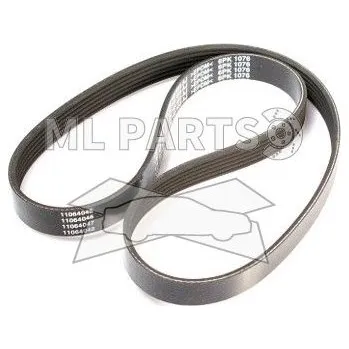 Auto-moto ozubený klínový řemen GATES 6PK1078