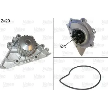 Chladič motoru Vodní čerpadlo, chlazení motoru VALEO 506720