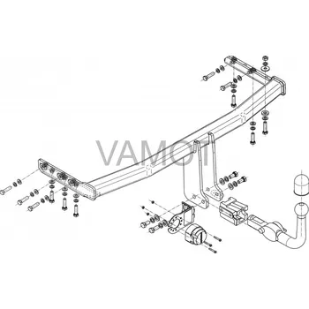 Auto-moto Tažné zařízení Nissan Primera kombi (P12) (2002 - 2008) (5070)